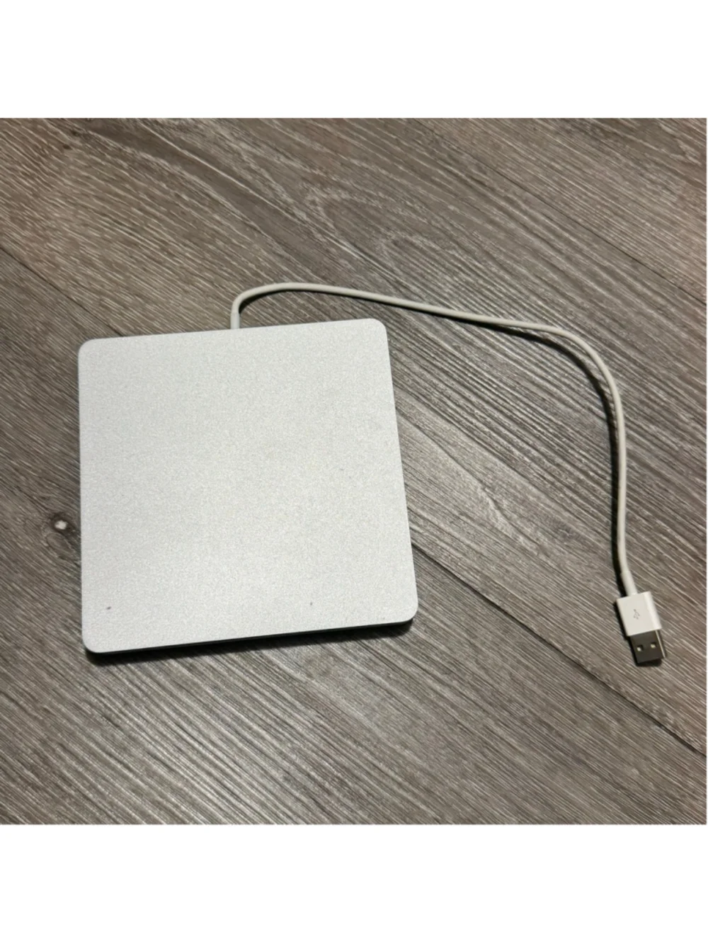 Apple External SuperDrive One Size Silver Black Disk Drive